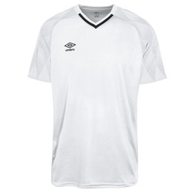 Umbro Men's Adult Paton Jersey, White/Black