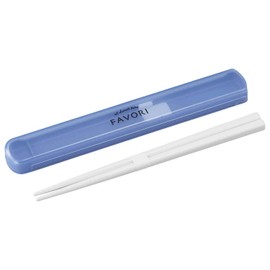 OSK DISH UP LUNCH Pull Lid Chopsticks Case Set, Blue HS-16