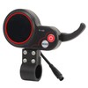 Fockety Acelerador de Pulgar Eléctrico con Pantalla LCD, Conector Impermeable