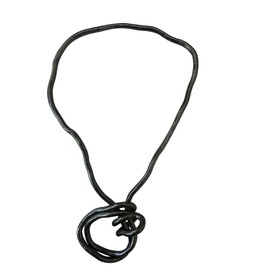 ALRNBY Black Bendable Necklace for Women 5mm/8mm 90cm Snake Adjustable Necklace Bracelet Flexible Statement Choker Punk Trendy Jewelry Gift Christmas (Black, 8mm Wide)