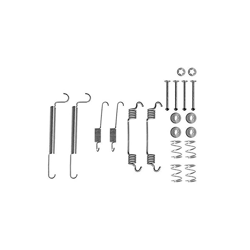 HELLA PAGID 8DZ 355 200-461 X0098 Brake Shoe Accessory Kit,