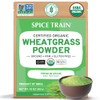HANDPICK USDA Organic Wheatgrass Powder (10oz) Rich Green Powder -