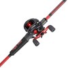 Ugly Stik 7’ Carbon Baitcast Fishing Rod and Reel Casting