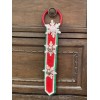 Christmas Decor Bell Doorknob Hanger Snowflake Red Green White 2