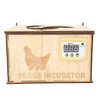 9 Egg Incubator Smart Pine Wood Efficient Thermostat Water Bed