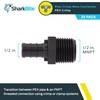 SharkBite 1/2 Inch MNPT Poly Crimp Adapter, Pack of 25,