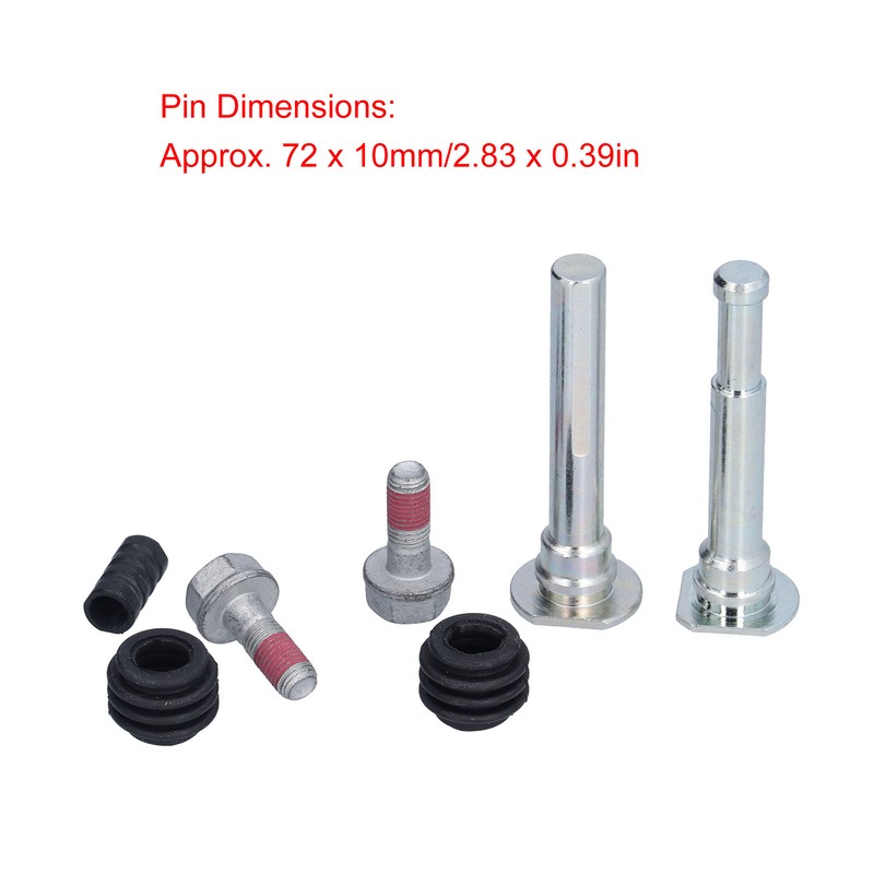 Rear Brake Caliper Slider Guide Pin Kit 113‑1376X Replacement for