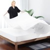 Flat Sheet Only Queen Size, 400 TC 100% Egyptian Cotton