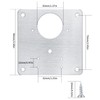 4 Pcs Hinges Repair Brackets, Stainless Steel Hinges Repair Plates,