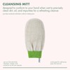 EcoTools Exfoliating Mitt, Cleansing Bath & Shower Glove, Moderate Exfoliation,