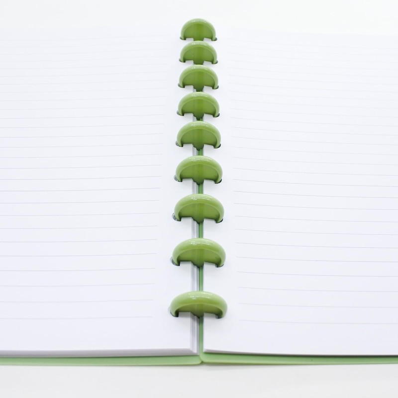 ITSYHPRO Discbound Notebook Medium Size 9 Discs Cover with 60Pages