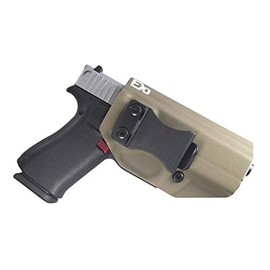 FDO Industries (Formerly Fierce Defender IWB Kydex Holster Compatible with Glock 48 The Winter Warrior Series -Made in USA- (Flat Dark Earth)