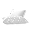 Pure Eco 100% Microfiber Pillow Cases Standard Size Set of