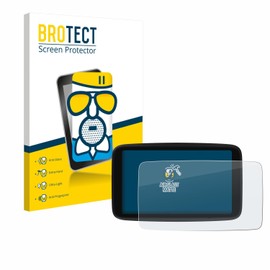BROTECT Anti-Glare Protective Glass for TomTom Go Navigator 6 (2nd Generation) Protective Film Tempered Glass Matt [Extremely Scratch-Resistant 9H, Anti-Reflection]