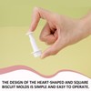 3 Heart Cookie Cutters, 3 Square Cookie Cutters, Heart Shaped