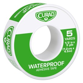 Curad Waterproof Adhesive Tape, 1/2 In. x 5 Yds., 6 Rolls