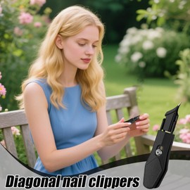 Curved Nail Clippers | Ingrown Nail Clippers - Precision Remover Trimmer Cutter Grooming Tools for Professional Foot Care Pedicure Travel Home