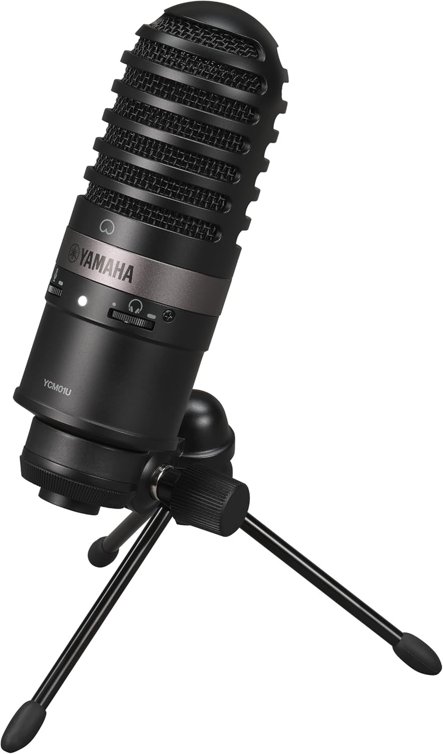 Yamaha YCM01UW - Micrófono USB de Condensador para Live Streaming, Blanco.