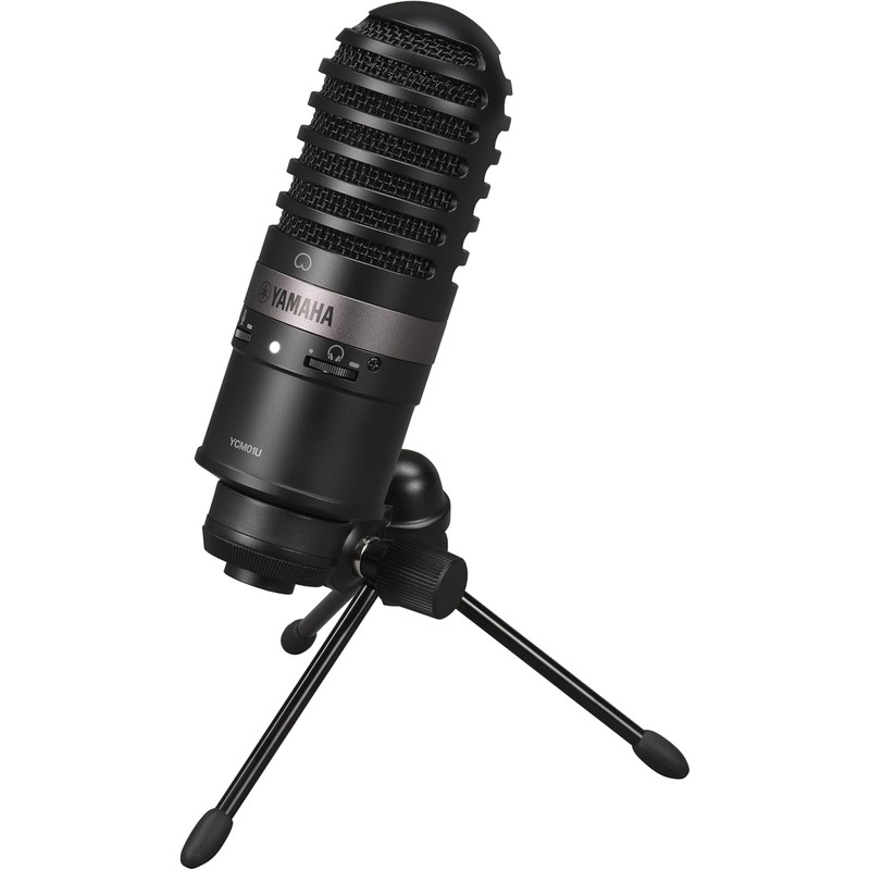 Yamaha YCM01UW - Micrófono USB de Condensador para Live Streaming,