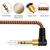 6.35mm Guitar Cable 2m, 1/4" TRS Cable Nylon Braided Multi