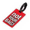 MECCANIXITY Luggage Tag, PVC Identifier Card Holder Label, Not Your