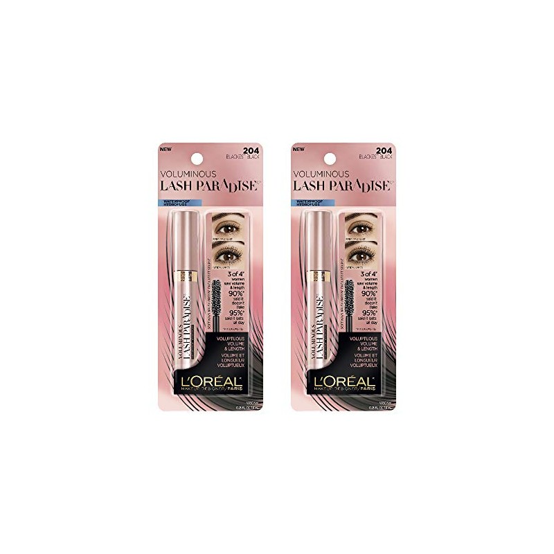 L'Oreal Paris Mascara para Pestanas Lash Paradise Negro A prueba