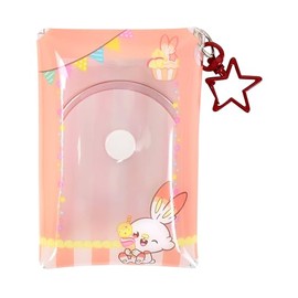 Marimo Craft pokemon0026 Hibany (PKP-099) Pokémon Surprise Photo Frame, Small Size, Clear Multi Case, Small Size, Pouch, Coin Purse, Clear, Women's, Men's, Girls, Unisex, Commuting to Work or School,