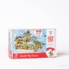 Terra Puzzles Canada Map Wooden Jigsaw Puzzle 152 Piece, 15x10