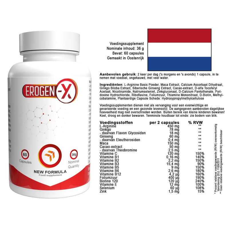 Erogen X 300 Capsules - Pack of 5