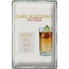 Blechschild 30 x 20 cm Dark n Stormy Cocktail Recipe