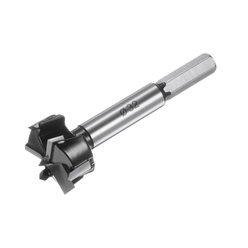QUARKZMAN Forstner Drill Bit 32 mm (1-1/4 Inch) Tungsten Carbide