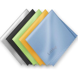 Extra Large Glasses Cleaning Cloths(12"x 12") for Eyeglasses,Sensitive Optics, Electronic Screens, Cell Phones,Lens,Glasses, Camera Lenses| Eyeglass Cleaner Cloths Wipes for All Delicate Surface