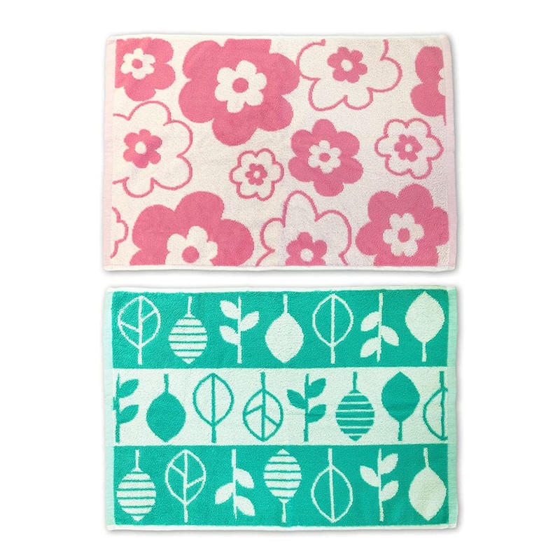 (Convenient to Wash and Rewash) 100% Cotton Towel Bath Mat,