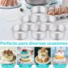 Generic Molde Pastelero Redondo Para Repostería De Aluminio 10piezas
