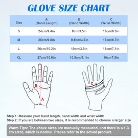 AOOSA 3mm Wetsuit Gloves, Thermal Anti-slip Neoprene Gloves Swimming with Adjustable Wrist Strap, Flexible Diving Gloves Swim Gloves for Surfing, Scuba Diving, Snorkeling, Paddling, Kayaking, M