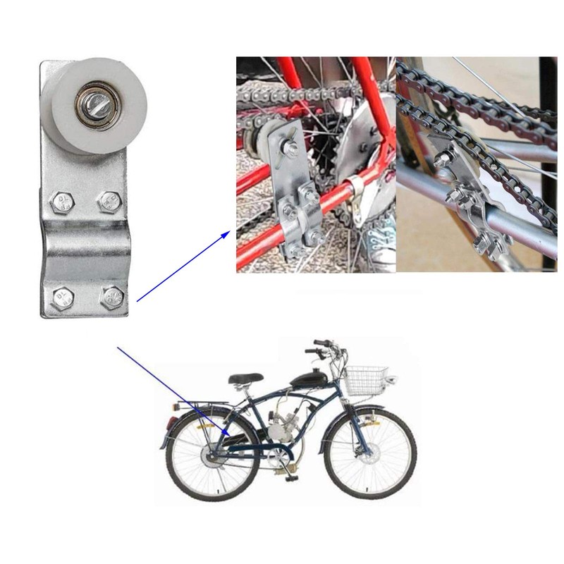 VideoPUP - Soporte tensor para bicicleta con polea de bicicleta,