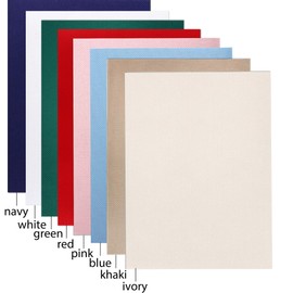 Aida Cloth 14 Count Cross Stitch Fabric 12 by 18 Inch,8 Color