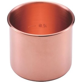 Tanabe Kanagu Pure Copper Measuring Cup 4062 Size: 2.4 x 2.6 x 2.6 inches (6 x 6.7 x 6.7 cm)