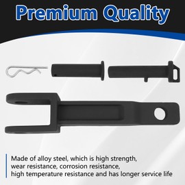 HNeekyr A20-6014 Single Tow Hook, Compatible with Peterbilt 384 386 387 587 579/for Kenworth T170 T270 T370 T660 T680 T700 T800 T880 T2000 W900 with Pull Pin （A65-6008） and Frame Pin （A65-6007）