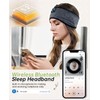 Perytong - Auriculares de dormir con Bluetooth, diadema para dormir,