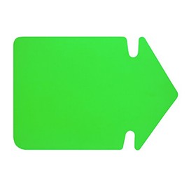 Folia 667 941 Symbol Arrow Advert for approx. 24 cm Pack of 20 Light Green