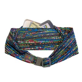 BANDI KIDS Pocket Belt for Medical, Sports, Play, Comfortable Adjustable Fit, Made In USA (Confetti)