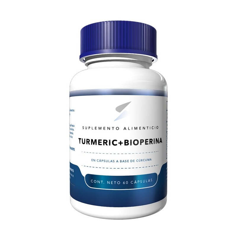 Turmeric + Bioperina (curcuma, curcuminoides 95%) 410 mg | Essentials