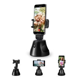 smasisk Gimbal Stabilizer for Smartphone Tracking Tripod with AI Tracking 360 Rotation Auto Face Tracking for Vlog,YouTube,TikTok,Video Recording