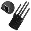 Wireless Repeater Black Dual Band WiFi Signal Network Extension Amplifier