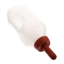 Vaguelly Calf Feeding Bottle Pet Feeding Container Puppy Drinking Feeder Puppy Water Sheep Feeding Breast Bottle for Baby Lamb Tool Drinking Fountain Newborn Natural Rubber