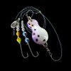Jenzi Buttspoon Assembled 110 cm UV White Purple 80 g
