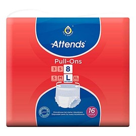 ATTENDS Pull-Ons 8 L Pack of 16