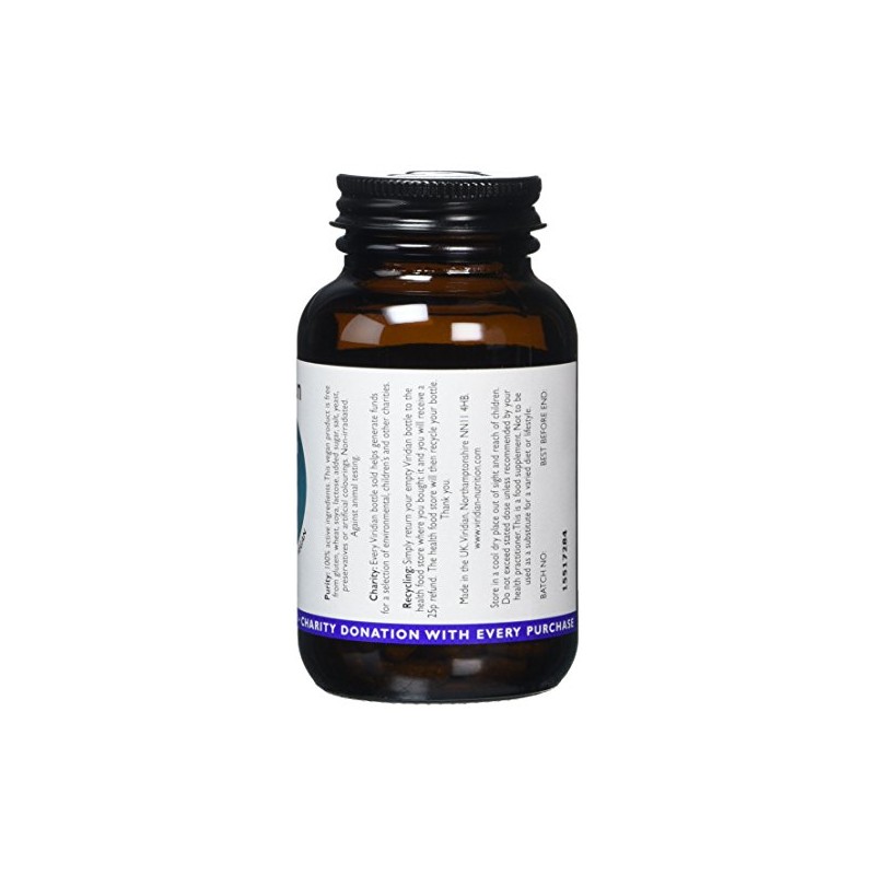 Viridian Vitamin D (Vegan) 1000iu, 90 Vegetarian Capsules