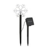 FABFINDS Solar Snow Flake Light Outdoor Stake LED 5Pack Warm